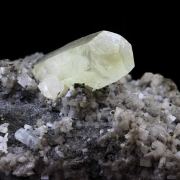 Calcite + Chalcopyrite