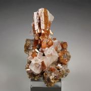 new find - VANADINITE hopper, CALCITE