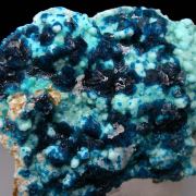 Veszelyite on Hemimorphite