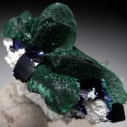 Azurite, Malachite, Barite