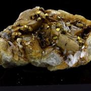 Siderite, Quartz, Pyrite.