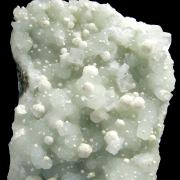 Gyrolite, apophyllite, prehnite pseudo. after laumontite