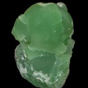 Smithsonite on Fluorite