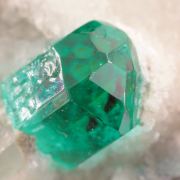 Emerald (fantastic termination) / La Pita Mine, Maripí Municipality, Boyacá Department, Colombia