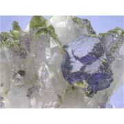 Fluorite, Quartz, Chamosite