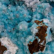 Aurichalcite included in Calcite