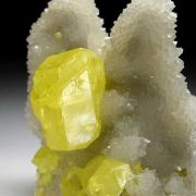 Sulfur on Aragonite