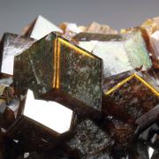 iridescent rainbow GARNET var. ANDRADITE