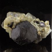 Fluorite + Sphalerite.