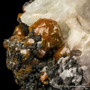 Mimetite (Campylite) with Baryte