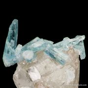 Beryl var. Aquamarine with Topaz