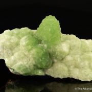 Smithsonite var. Cuprian Smithsonite