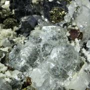 Fluorite with Galena and Sphalerite