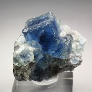 FLUORITE with phantoms, QUARTZ