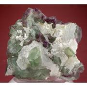 Fluorite, Quartz