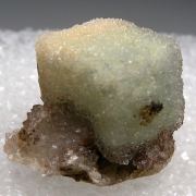 Quartz on Malachite after Azurite