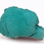 Rosasite on Malachite