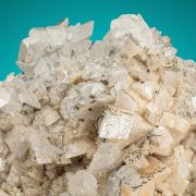 Calcite  on Dolomite