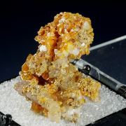 Wulfenite with Calcite