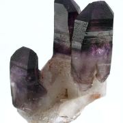 Amethyst on Quartz