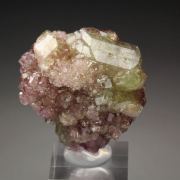 gemmy bi-terminated VESUVIANITE bi-color