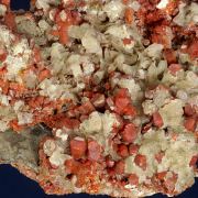 Vanadinite and Calcite