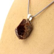 Raw Grossular-Andradite Garnet Necklace. 30.50 ct.