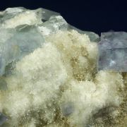 Fluorite on Quartz