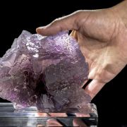 Stepped Purple Fluorite