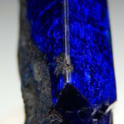 Azurite with Chalcocite