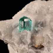 Emerald (fantastic termination) / La Pita Mine, Maripí Municipality, Boyacá Department, Colombia