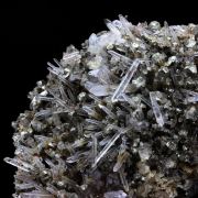 Siderite, Quartz, Pyrite.