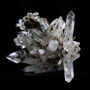 Siderite, Quartz, Pyrite.