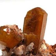 Sturmanite With Calcite