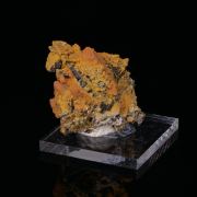 MIMETITE on DESCLOIZITE - Chah Milleh Mine, Iran