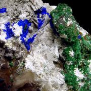 Magnesite, malachite, dolomite