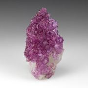 Corundum var. Ruby with Calcite