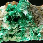 Annabergite With Cuprian Smithsonite