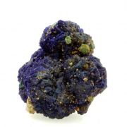 Chessylite ( Azurite ) + Cuprite.