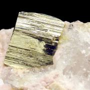 Pyrite, rhodochrosite