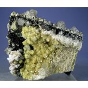 Goshenite, Fluorite, Muscovite, Schorl