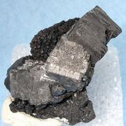 Manganite on Goethite