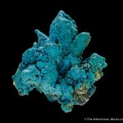 Chrysocolla in Quartz