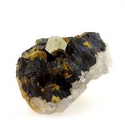 Pyrite on Chalcopyrite.