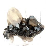 Quartz, Hematite, Rutile.