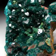 Dioptase with Malachite