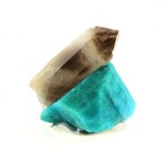 Amazonite + Smoky Quartz. 429.5 ct.