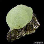 Prehnite on Epidote