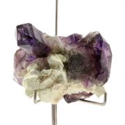 Quartz Amethyst + Orthoclase.