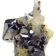 Cassiterite, quartz